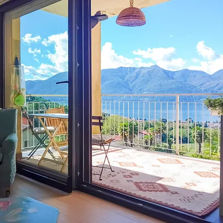 Panorama E Relax Maggiore - Piscina, Tennis Lägenhet Germignaga